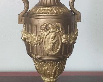 Lampe - à l Antique style Urne Romaine - Bronze, Régule
