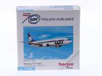 Schaal 1:500 Herpa 501330 LOT - Polish Airlines Boeing 73..., Hobby en Vrije tijd, Ophalen of Verzenden, Zo goed als nieuw
