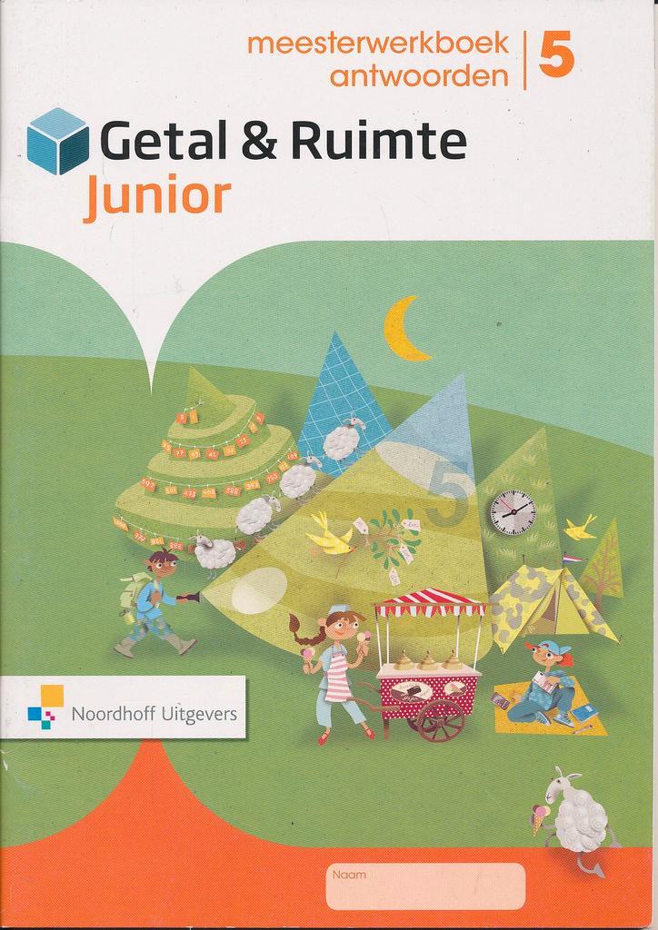 Getal en Ruimte Junior Antwoorden Meesterwerkboek groep 5, Boeken, Schoolboeken, Verzenden