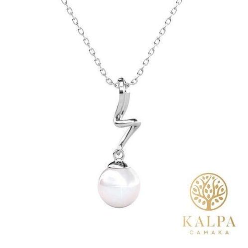 Tweedekans | Yolora Dames ketting met Hanger - Parel en, Handtassen en Accessoires, Kettingen, Ophalen of Verzenden