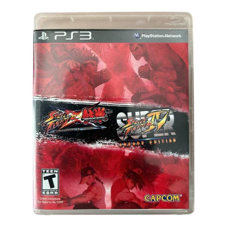 Street Fighter X Tekken/ Super Street Fighter IV: Arcade, Consoles de jeu & Jeux vidéo, Jeux | Sony PlayStation 3, Envoi