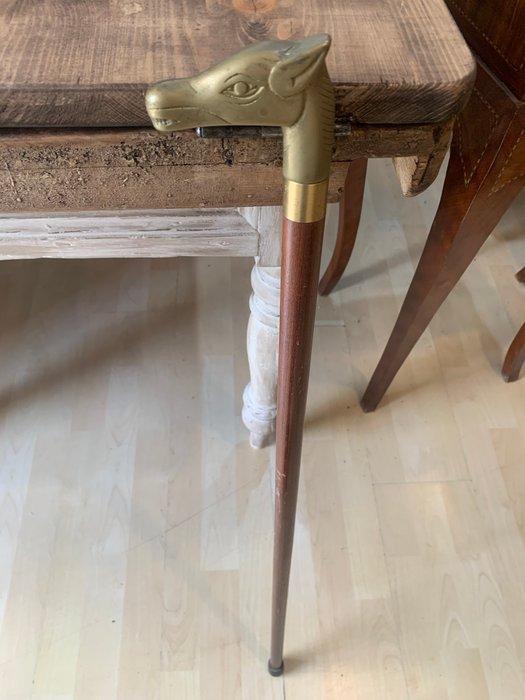 Wandelstok - Hout, Messing, Antiek en Kunst, Curiosa en Brocante