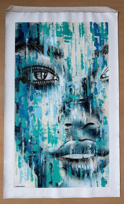 MrKas (1980) - I had to go beneath my own layers - XL, Antiek en Kunst, Kunst | Schilderijen | Modern
