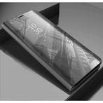 Huawei Y6 2019 Smart Spiegel Flip Case Cover Hoesje Zilver, Verzenden