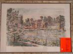 Michele Cascella (1892-1989) - Veduta Torinese, Antiek en Kunst