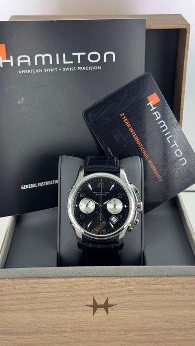 Hamilton - Jazzmaster Auto Chrono - Zonder Minimumprijs -, Handtassen en Accessoires, Horloges | Heren