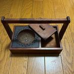 Traditioneel Japans tabaksset met asbak en sigarettendoos. -, Antiek en Kunst