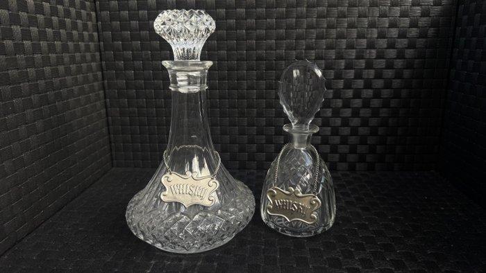 Karaf - Kristal, Metaal, Antiek en Kunst, Curiosa en Brocante