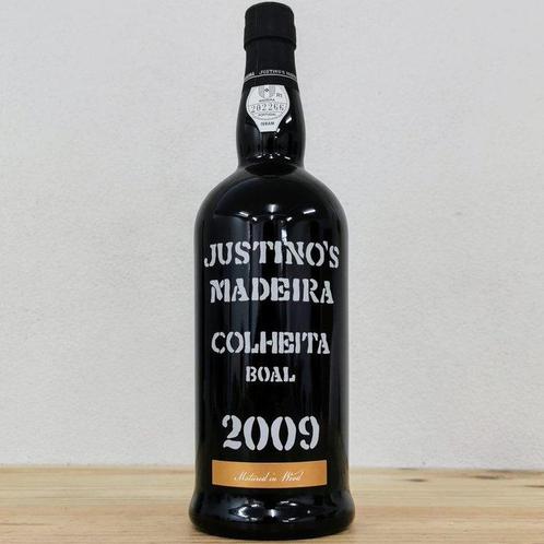 2009 Justinos Madeira, Colheita Boal - Madeira - 3 Flessen, Verzamelen, Wijnen