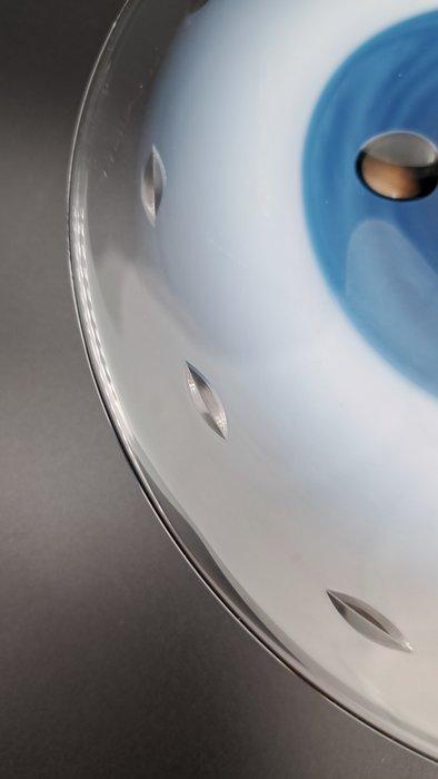 Glasfabriek Leerdam - Unica Plaquette - Floris Meydam -, Antiek en Kunst, Antiek | Glaswerk en Kristal