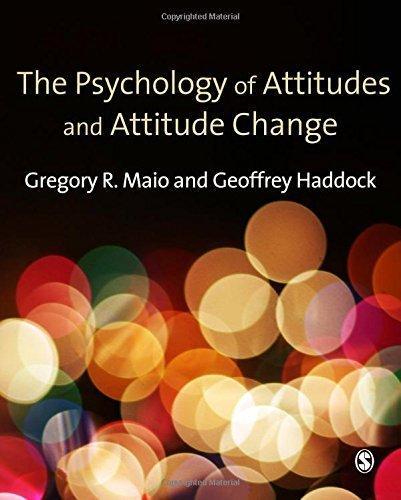 The Psychology of Attitudes and Attitude Change, Livres, Livres Autre, Envoi
