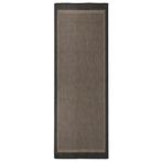 vidaXL Buitenkleed platgeweven 80x250 cm donkerbruin, Huis en Inrichting, Stoffering | Tapijten en Vloerkleden, Verzenden, Nieuw