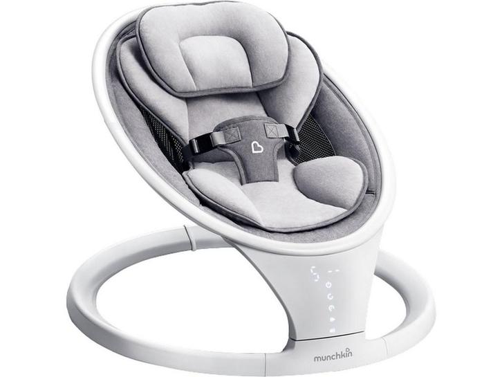Munchkin Swing Grey - Babyschommel elektrisch - 5, Huis en Inrichting, Woonaccessoires | Overige, Zo goed als nieuw, Verzenden