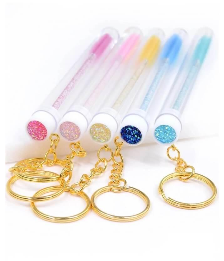 Wimperborstel Sleutelhangers Willekeurige kleur, Kleding | Dames, Carnavalskleding en Feestkleding, Nieuw, Verzenden