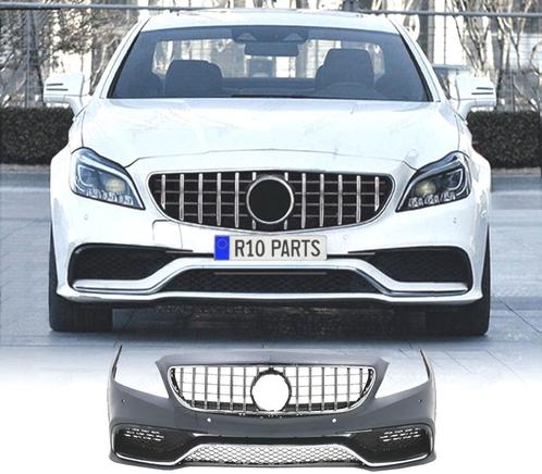 PARE-CHOCS AVANT MERCEDES CLASSE CLS W218 11-14 LOOK AMG PDC, Auto-onderdelen, Carrosserie, Verzenden