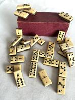 Antiek Dominospel - Bordspel - Gemaakt van ebbenhout en, Antiek en Kunst