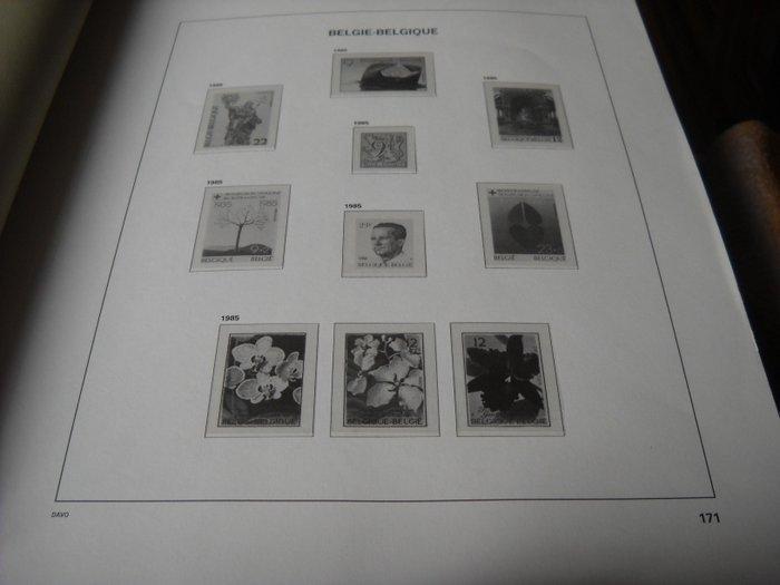 België - Superbe album davo Luxe ouatiné 1984 tot 1999***, Postzegels en Munten, Postzegels | Europa | België