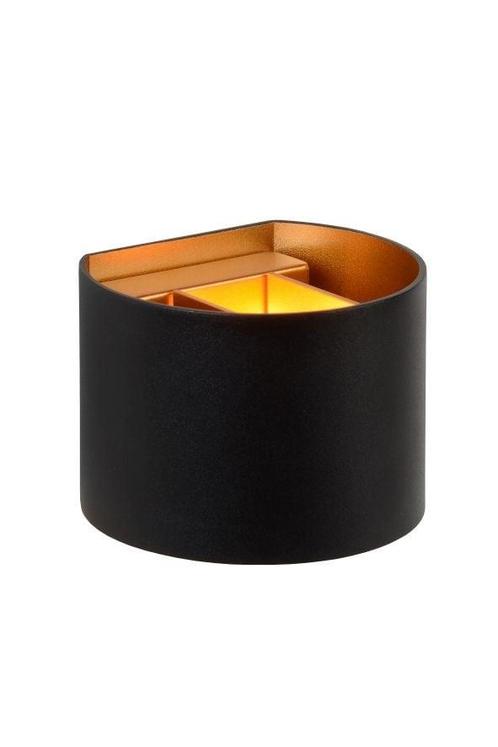 Lucide XIO - Wandlicht Rond G9/4W 380LM 2700K Zwart, Huis en Inrichting, Lampen | Wandlampen, Nieuw, Metaal, Verzenden