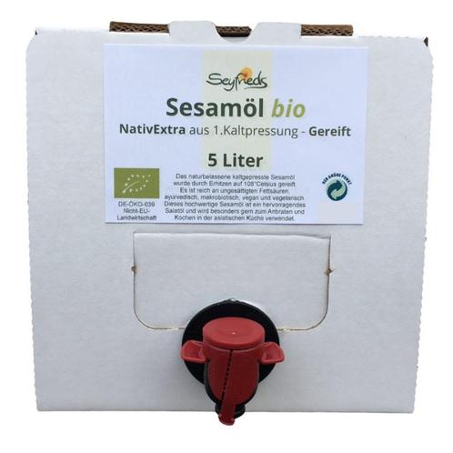 BIO-gerijpte Massage Sesamolie Native Extra 1e koude persing, Sport en Fitness, Gezondheidsproducten en Wellness, Ophalen of Verzenden