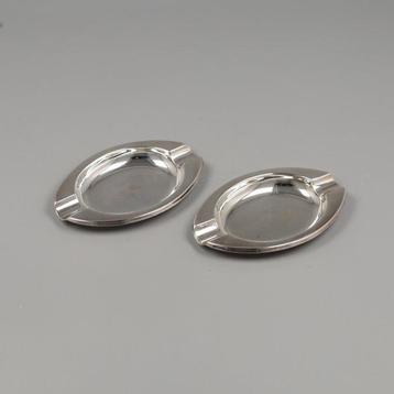van Kempen & Begeer NO RESERVE - Cendrier  (2) - Argent 835