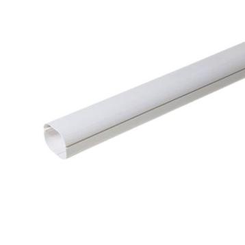 Leidinggoot 2 meter - WIT (SD-77-W), Verzenden