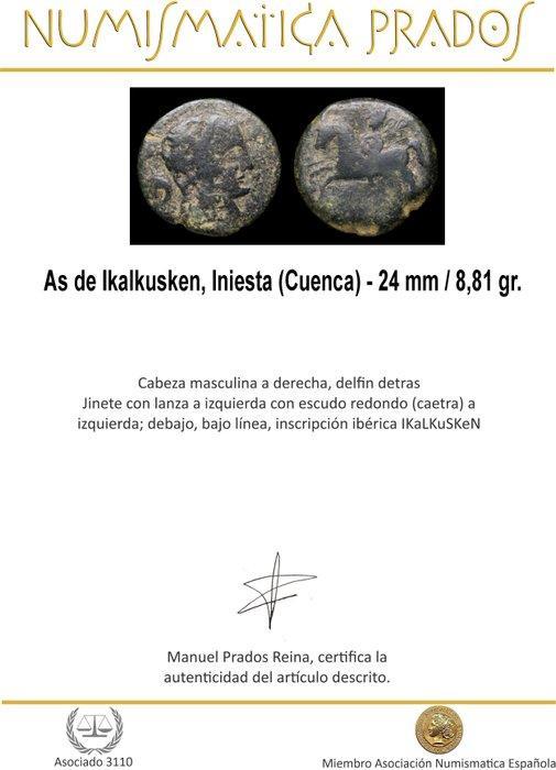 Hispanisa, Ikalkusken As siglo II-I a.C, Iniesta (Cuenca), Timbres & Monnaies, Monnaies | Europe | Monnaies non-euro