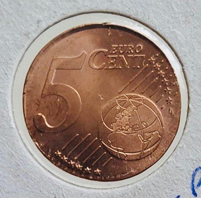 Duitsland. 2019 - 5 cent sulla moneta da 2 cent (Zonder, Postzegels en Munten, Munten | Europa | Euromunten