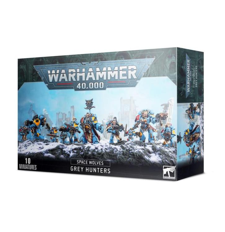 Warhammer 40.000 Space Wolves Grey hunters (Warhammer nieuw), Hobby en Vrije tijd, Wargaming, Ophalen of Verzenden
