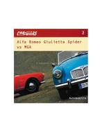 CARWARS - AFLA ROMEO GIULIETTA SPIDER VS MGA - AUTOMOBILIA, Boeken, Auto's | Boeken, Nieuw