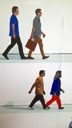 Giorgio Stocco - People walking 36-opera unica