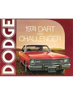 1974 DODGE DART AND CHALLENGER BROCHURE ENGELS, Nieuw, Ophalen of Verzenden