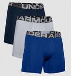 UA Charged Cotton 6inch Boxers 3 Pack - Blue - Maat SM, Under Armour, Blauw, Ophalen of Verzenden, Boxer