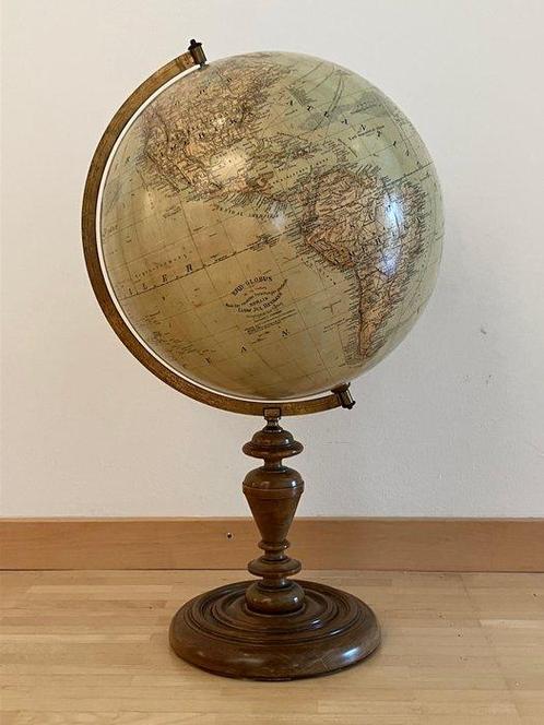 Globe terrestre / Globe de table - 1900-1910 - globe de, Antiek en Kunst, Curiosa en Brocante