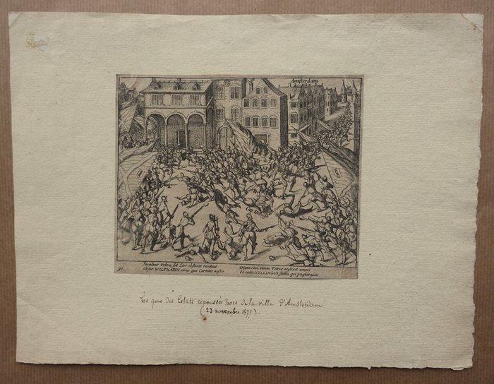 Nederland - Amsterdam; Willem Baudartius - Amsterdam - 1615, Boeken, Atlassen en Landkaarten