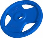 GORILLA SPORTS® Halterschijven - 20 kg, 50 mm, rubber, met h, Verzenden, Nieuw