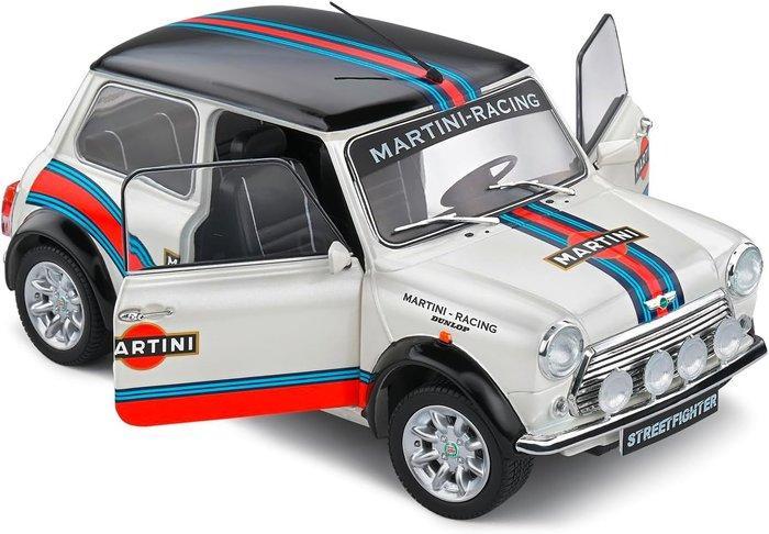 Solido 1:18 - Modelauto - Mini Cooper Sport Martini, Hobby en Vrije tijd, Modelauto's | 1:5 tot 1:12