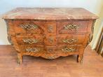Commode - Noyer - Commode élégante de style Louis XV, Antiek en Kunst