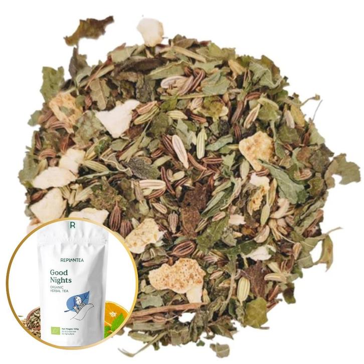 BIO-Kruidenthee SLEEPING INFUSION GOOD NIGHTS - 100 g, Sport en Fitness, Gezondheidsproducten en Wellness, Ophalen of Verzenden