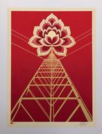 Shepard Fairey (OBEY) (1970) - Flower Power (Red)