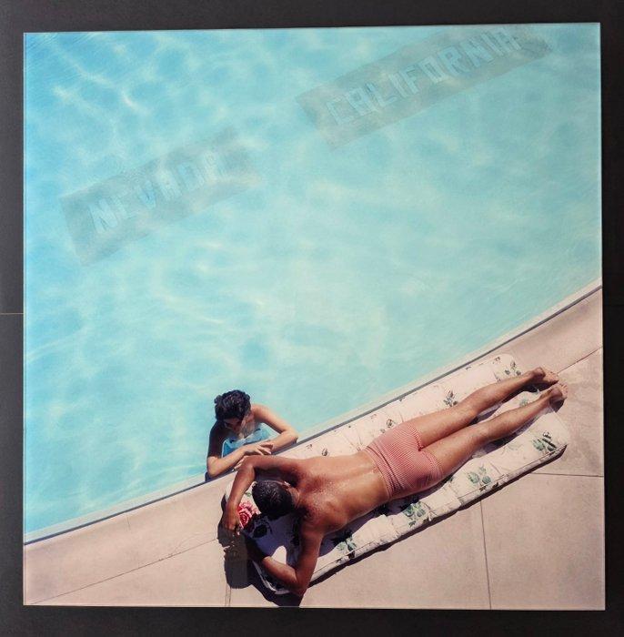 Slim Aarons (1916–2006) - Lake Tahoe, Nevada, rare tirage, Antiquités & Art, Art | Objets design