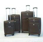 Kofferset Banerle - 4 Delig Softcase - 4 Wielen Reisbagage -, Handtassen en Accessoires, Koffers, Ophalen of Verzenden, Nieuw