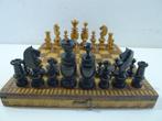 Magnifique French travel chess set type regence jeu déchecs
