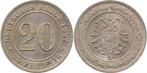 20pfennig Kaiserreich 1887f, Postzegels en Munten, Munten | Europa | Niet-Euromunten, België, Verzenden