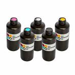 Complete kleuren set UV-inkt voor UV-printer 5x1000ml, Computers en Software, Printerbenodigdheden, Nieuw