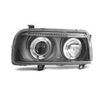 Phares Pour Volkswagen Vw Vento 92-98 Angel Eyes Fond Noir, Verzenden, Nieuw