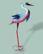Sculpture, Metalen XXL kraanvogel - 80 cm - Métal