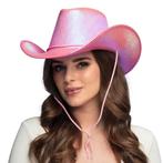 Cowboy Hoed Roze Parelmoer, Verzenden