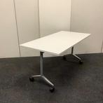 Mobiele Klaptafel Wilkhahn, (hxbxd) 73x150x75 cm, wit -, Gebruikt