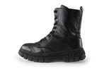Tommy Hilfiger Veterboots in maat 37 Zwart | 5% extra, Kleding | Dames, Schoenen, Verzenden, Zwart, Overige typen, Zo goed als nieuw