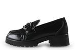 VIA VAI Loafers in maat 37 Zwart, Kleding | Dames, Schoenen, Verzenden, Zwart, Overige typen, Zo goed als nieuw